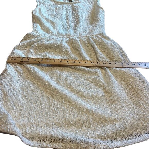 Impeccable Pig Sleeveless Cream and Gold Dress w/Back Cut Out. Sz L. Great Cond - Picture 11 of 13